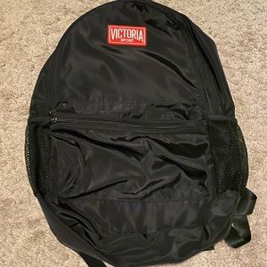 Black Victoria’s Secret backpack
